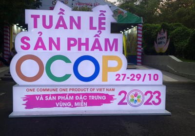 Tuần lễ sản phẩm OCOP và các đặc sản vùng miền diễn ra tại công viên Lê Thị Riêng, Tp Hồ Chí Minh